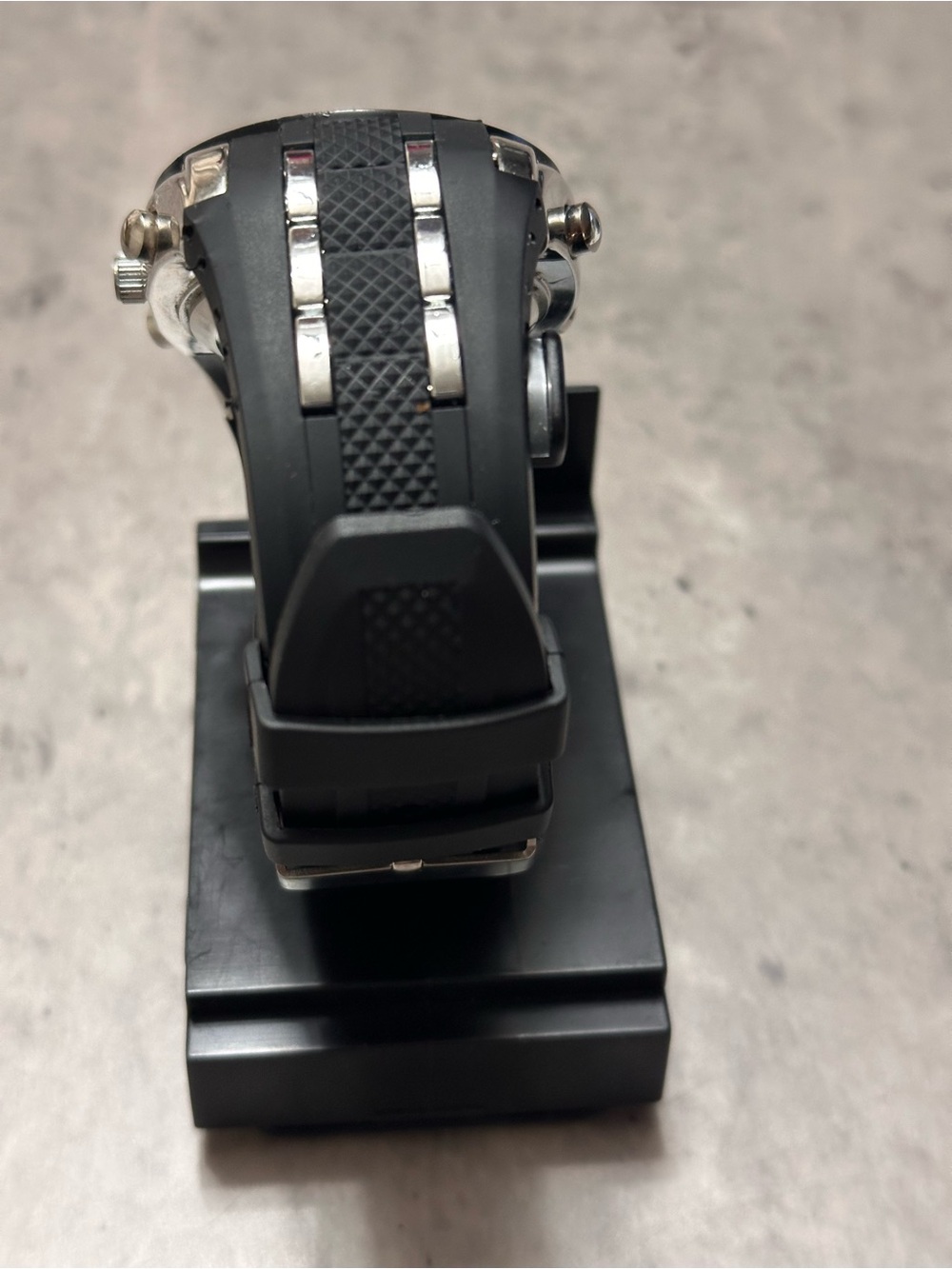 U.S. Polo Assn. Men's Black and Silver Sport Watch - Picture 5 of 5